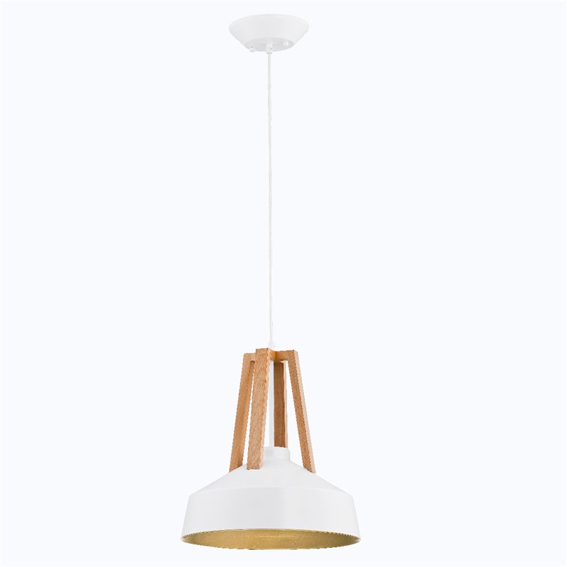 DROP BIAŁA 1xE27 Alfa Lampa Wisząca DROP BIAŁA 1xE27 Alfa Lampa Wisząca