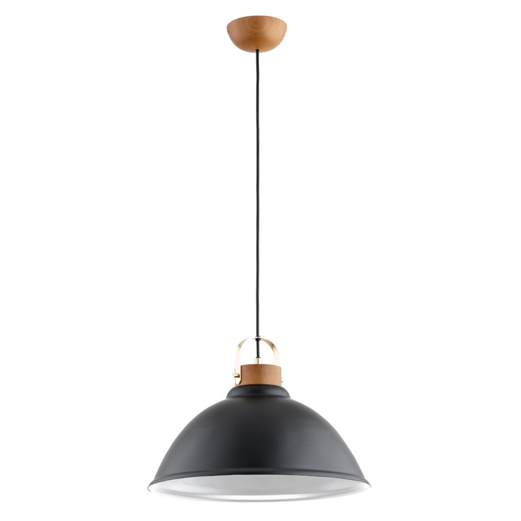 ALTI DREWNIANA 1xE27 Alfa Lampa Wisząca