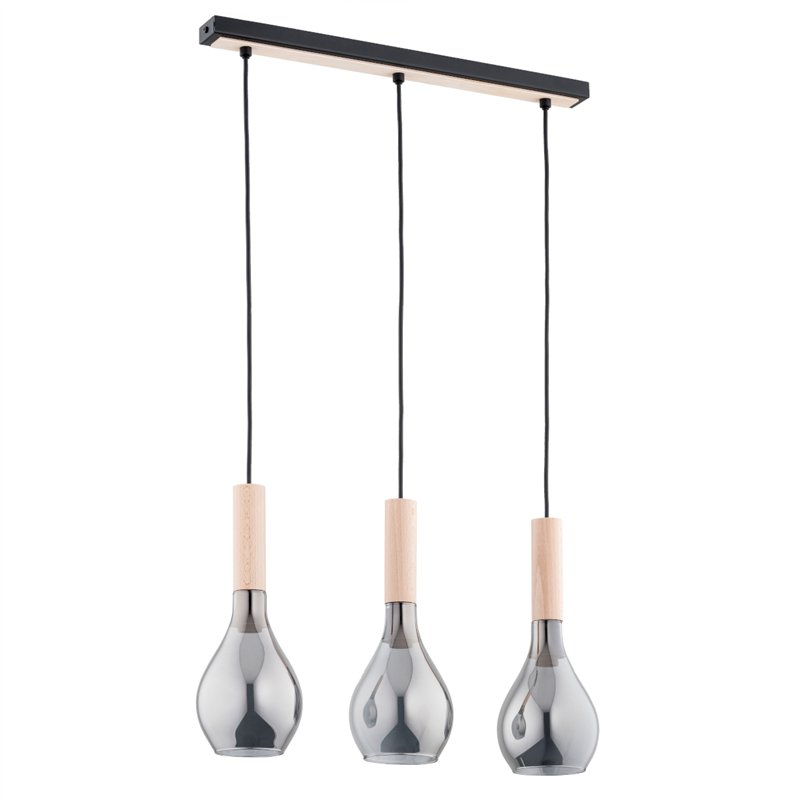 KATRIN DREWNIANA 3xE14 Alfa Lampa Wisząca KATRIN DREWNIANA 3xE14 Alfa Lampa Wisząca