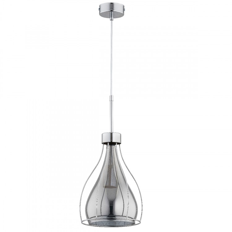 LOTAR CHROM 1xE27 Alfa Lampa Wisząca 60851