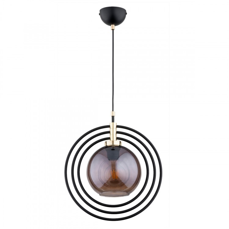 MANDI TREX CZARNA 1xE27 Alfa Lampa Wisząca