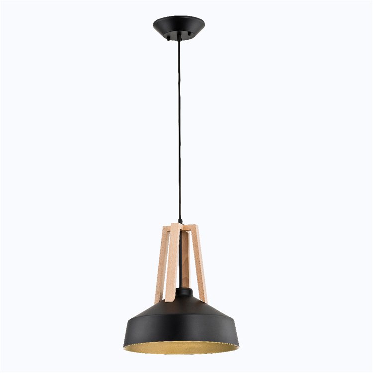 DROP DREWNIANA 1xE27 Alfa Lampa Wisząca