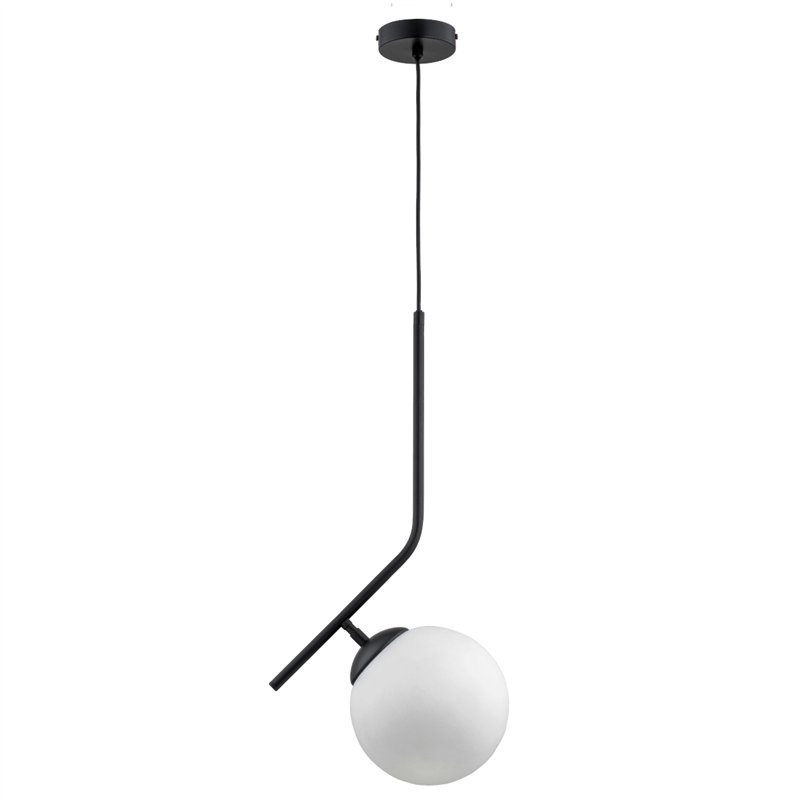 LIBERTY 200 PRO CZARNO-BIAŁA 1xE27 Alfa Lampa Wisząca LIBERTY 200 PRO CZARNO-BIAŁA 1xE27 Alfa Lampa Wisząca