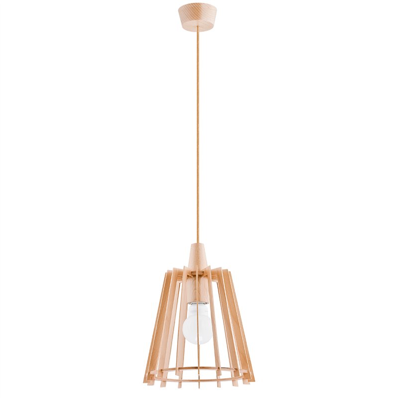 VITO DREWNIANA 1xE27 Alfa Lampa Wisząca VITO DREWNIANA 1xE27 Alfa Lampa Wisząca