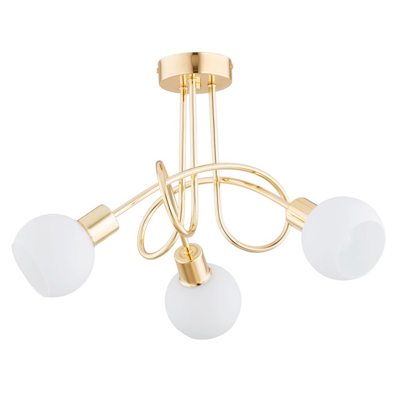 ERYKA ZŁOTA 3xE14 Alfa Lampa Sufitowa ERYKA ZŁOTA 3xE14 Alfa Lampa Sufitowa