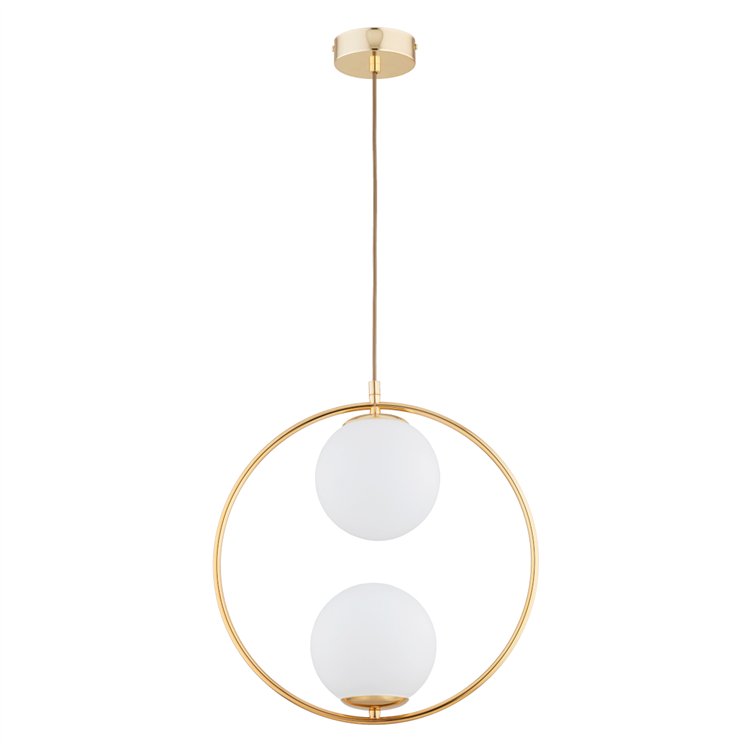 AVIA 10 ZŁOTA 2xE14 Alfa Lampa Wisząca