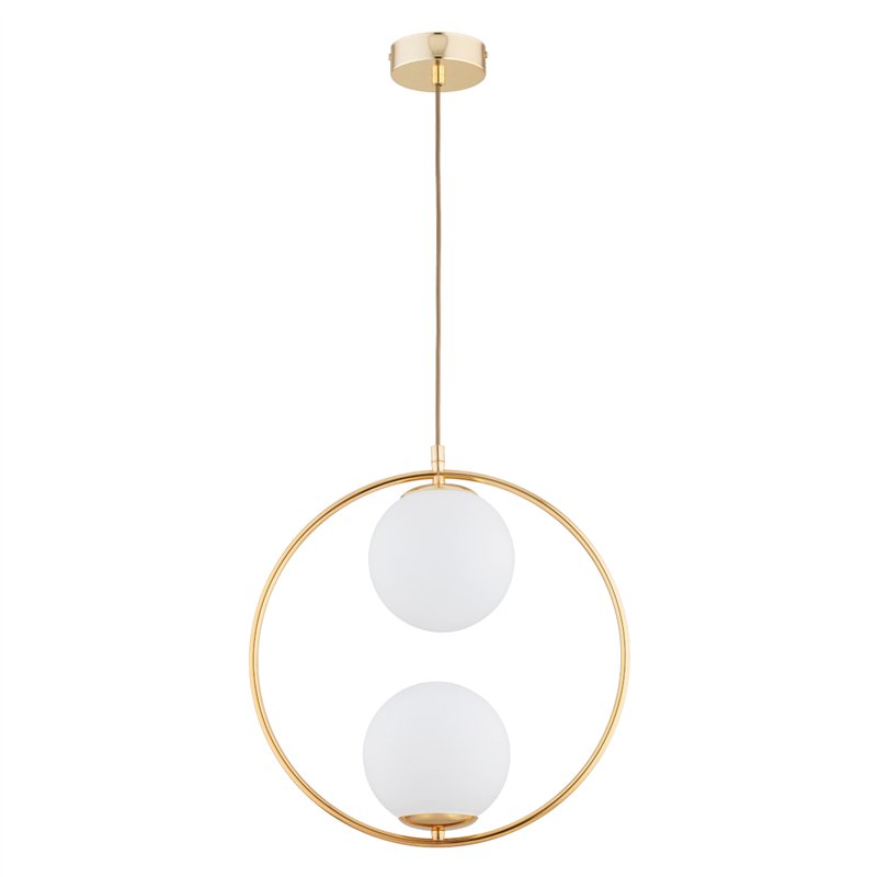 AVIA 10 ZŁOTA 2xE14 Alfa Lampa Wisząca AVIA 10 ZŁOTA 2xE14 Alfa Lampa Wisząca