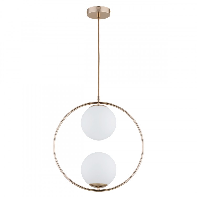 AVIA 54 ZŁOTA 2xE14 Alfa Lampa Wisząca 62442