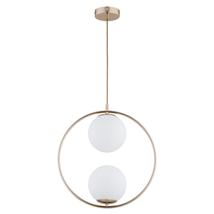 AVIA 54 ZŁOTA 2xE14 Alfa Lampa Wisząca