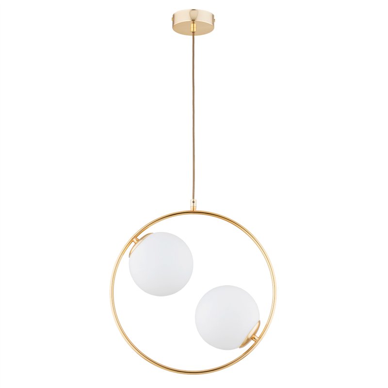 AVIA S 10 ZŁOTA 2xE14 Alfa Lampa Wisząca AVIA S 10 ZŁOTA 2xE14 Alfa Lampa Wisząca