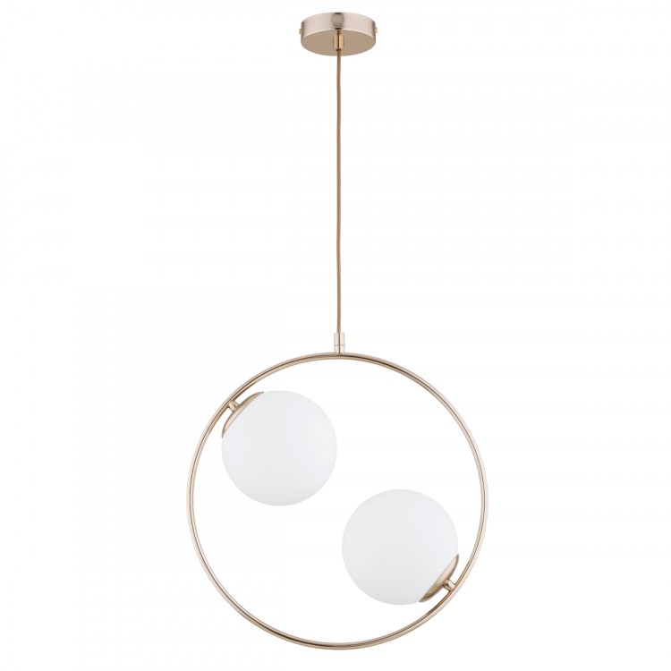AVIA S 54 ZŁOTA 2xE14 Alfa Lampa Wisząca 62444