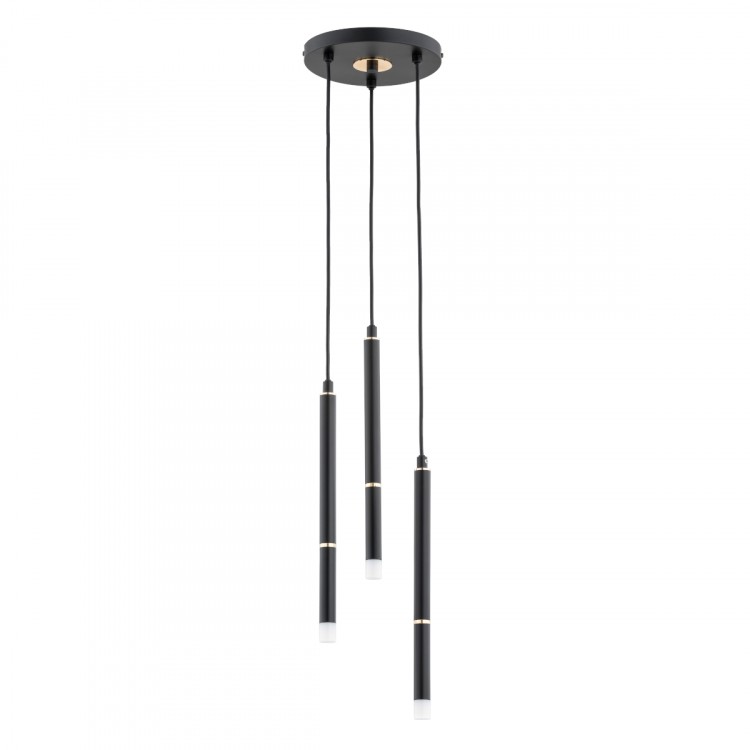 DESTO CZARNA & ZŁOTA 3xG9 Alfa Lampa Wisząca 62400
