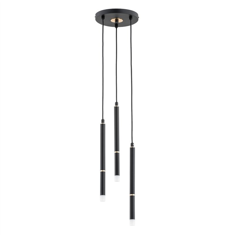 DESTO CZARNA & ZŁOTA 3xG9 Alfa Lampa Wisząca DESTO CZARNA & ZŁOTA 3xG9 Alfa Lampa Wisząca