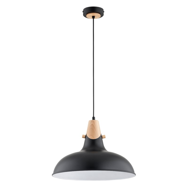 SOLO CZARNA 1xE27 Alfa Lampa Wisząca SOLO CZARNA 1xE27 Alfa Lampa Wisząca