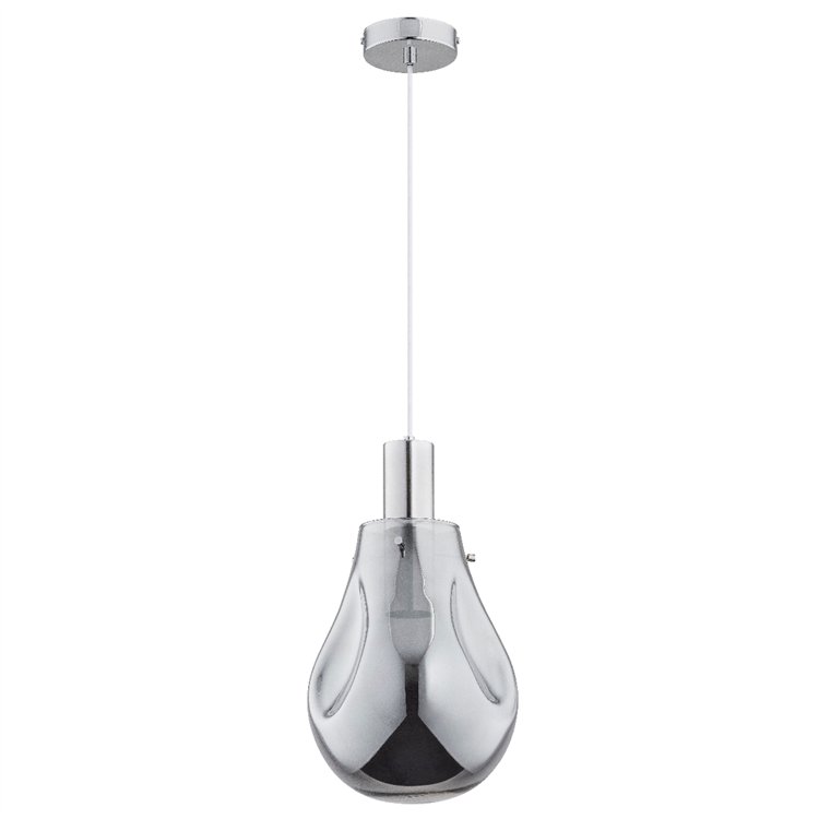 TOMBER CHROM 1xE27 Alfa Lampa Wisząca