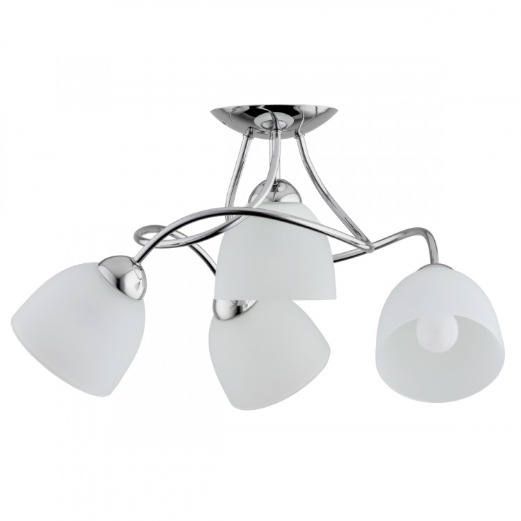 ZAFIRA CHROM 3xE27 Alfa Lampa Sufitowa 62362