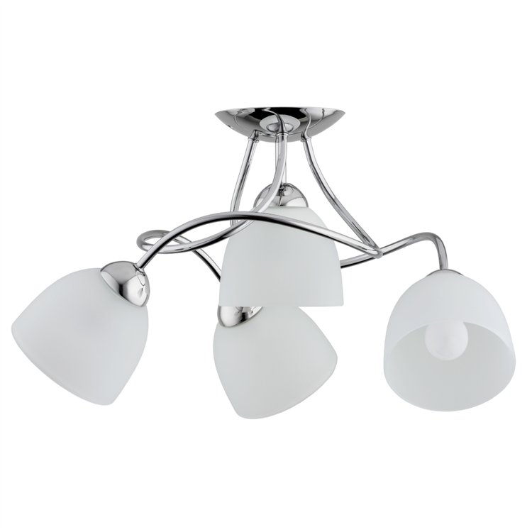 ZAFIRA CHROM 3xE27 Alfa Lampa Sufitowa