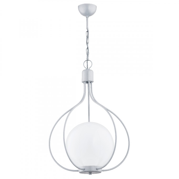 REMI 250 SREBRNA 1xE27 Alfa Lampa Wisząca 60739