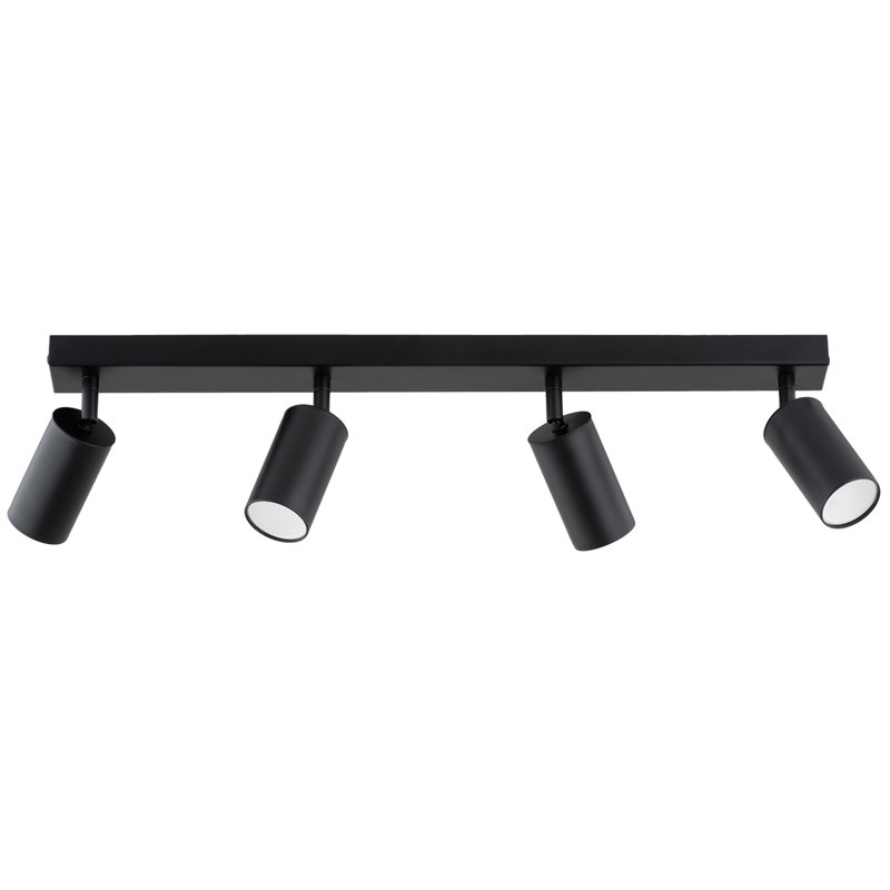 ATLET CZARNA 4xGU10 Alfa Lampa Sufitowa ATLET CZARNA 4xGU10 Alfa Lampa Sufitowa