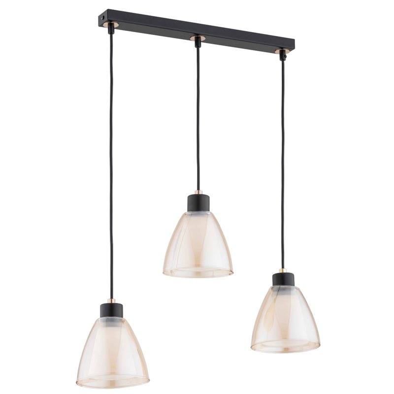 ANION CZARNA 3xE27 Alfa Lampa Wisząca ANION CZARNA 3xE27 Alfa Lampa Wisząca