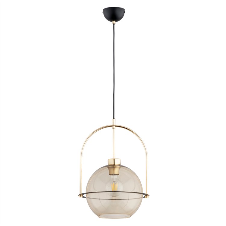 LERIA ONE ZŁOTA 1xE27 Alfa Lampa Wisząca