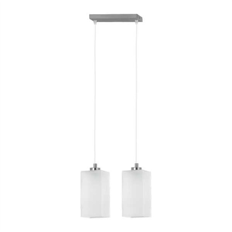 ICE CHROM 2xE27 Alfa Lampa Wisząca