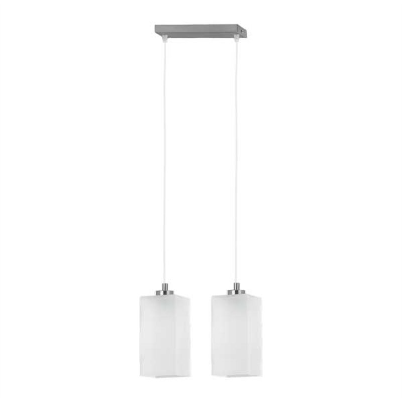 ICE CHROM 2xE27 Alfa Lampa Wisząca ICE CHROM 2xE27 Alfa Lampa Wisząca