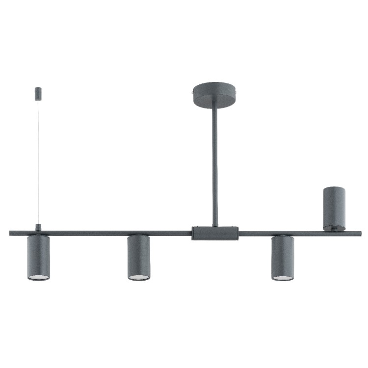 URANOS SZARA 4xGU10 Alfa Lampa Sufitowa 63313