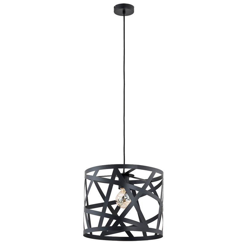 AGAPA CZARNA 1xE27 Alfa Lampa Wisząca AGAPA CZARNA 1xE27 Alfa Lampa Wisząca