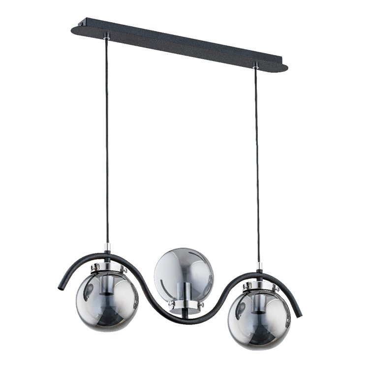 KORDA CHROM 3xE14 Alfa Lampa Wisząca