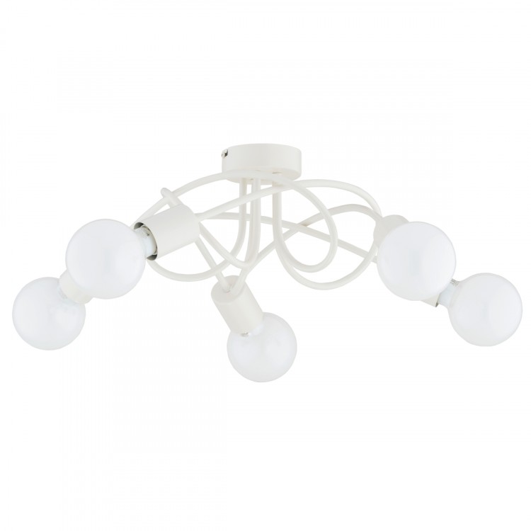 BOSTON KREMOWA 5xE27 Alfa Lampa Sufitowa 63240
