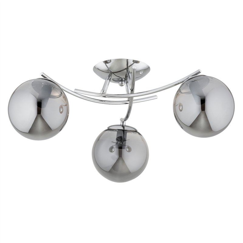 SAVI CHROM 3xE14 Alfa Lampa Sufitowa SAVI CHROM 3xE14 Alfa Lampa Sufitowa