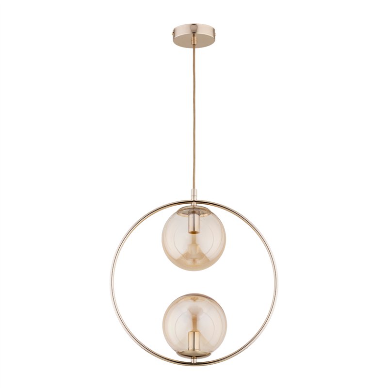 ADINO 54 ZŁOTA 2xE14 Alfa Lampa Wisząca ADINO 54 ZŁOTA 2xE14 Alfa Lampa Wisząca