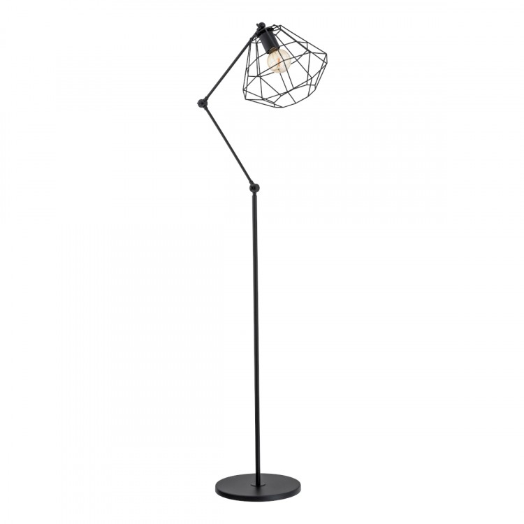 RAPTOR CZARNA 1xE27 Alfa Lampa Stojąca 9255