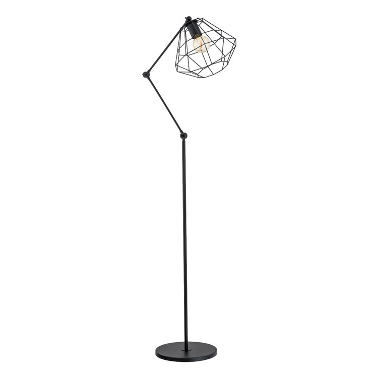 RAPTOR CZARNA 1xE27 Alfa Lampa Stojąca