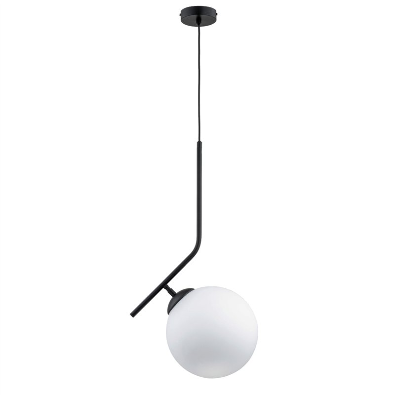 LIBERTY 250 PRO CZARNO-BIAŁA 1xE27 Alfa Lampa Wisząca LIBERTY 250 PRO CZARNO-BIAŁA 1xE27 Alfa Lampa Wisząca
