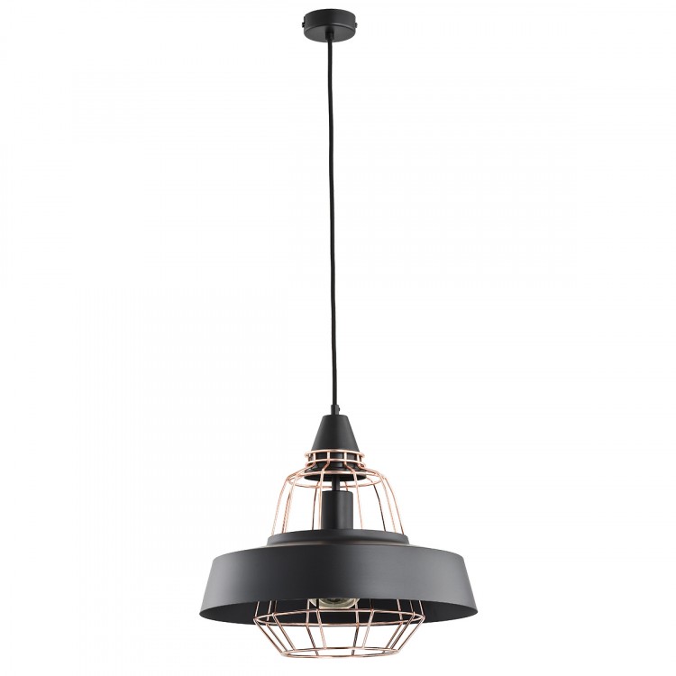 TAMARIS MIEDZIANA 1xE27 Alfa Lampa Wisząca 60378