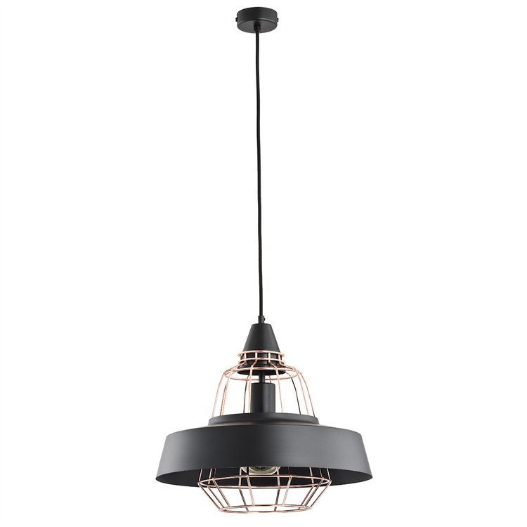 TAMARIS MIEDZIANA 1xE27 Alfa Lampa Wisząca