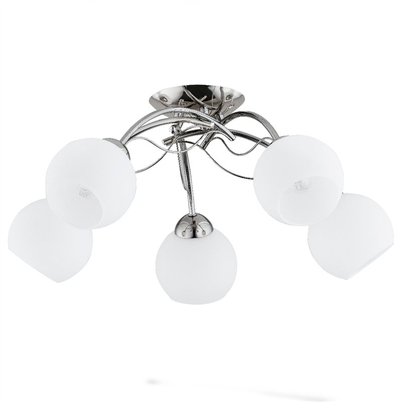 DALLEN CHROM 5xE27 Alfa Lampa Sufitowa DALLEN CHROM 5xE27 Alfa Lampa Sufitowa
