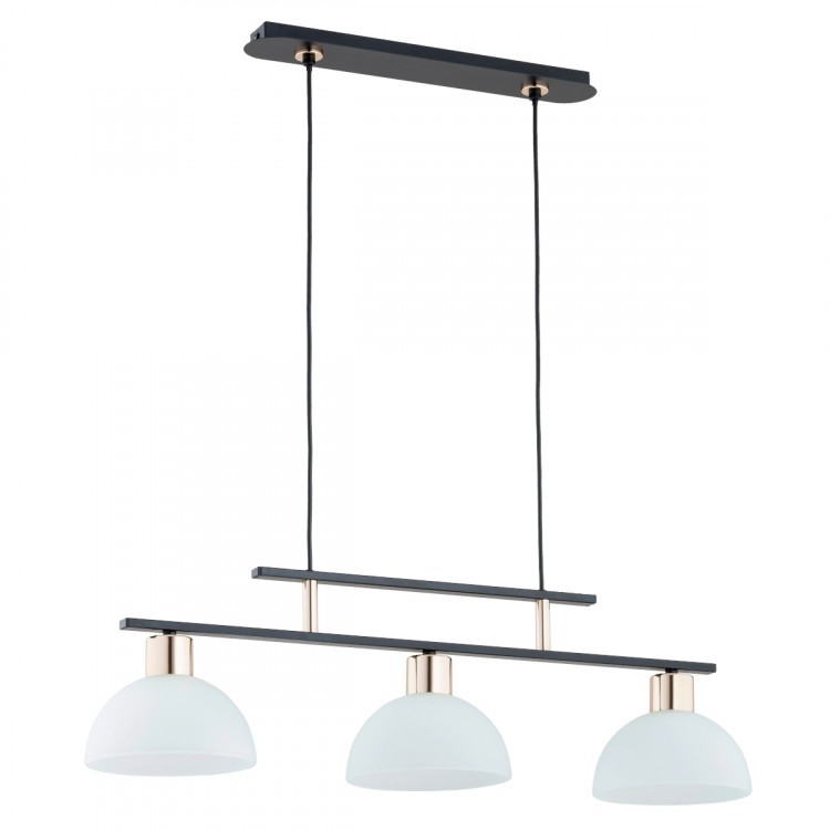 ETIUDA CZARNA 3xE27 Alfa Lampa Wisząca 63003