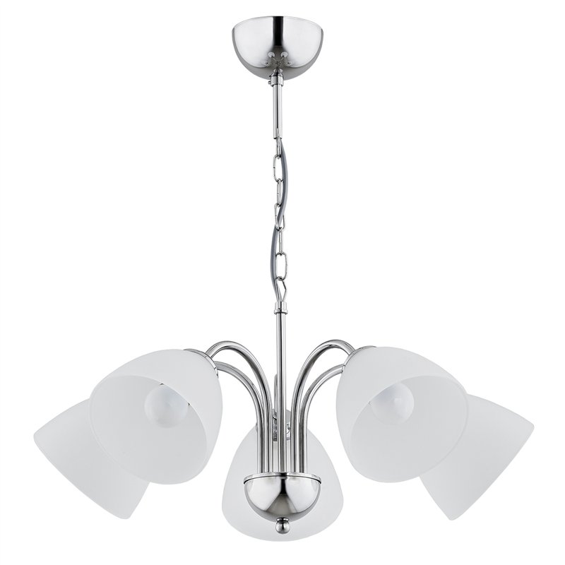 TORA CHROM 5xE27 Alfa Żyrandol TORA CHROM 5xE27 Alfa Żyrandol