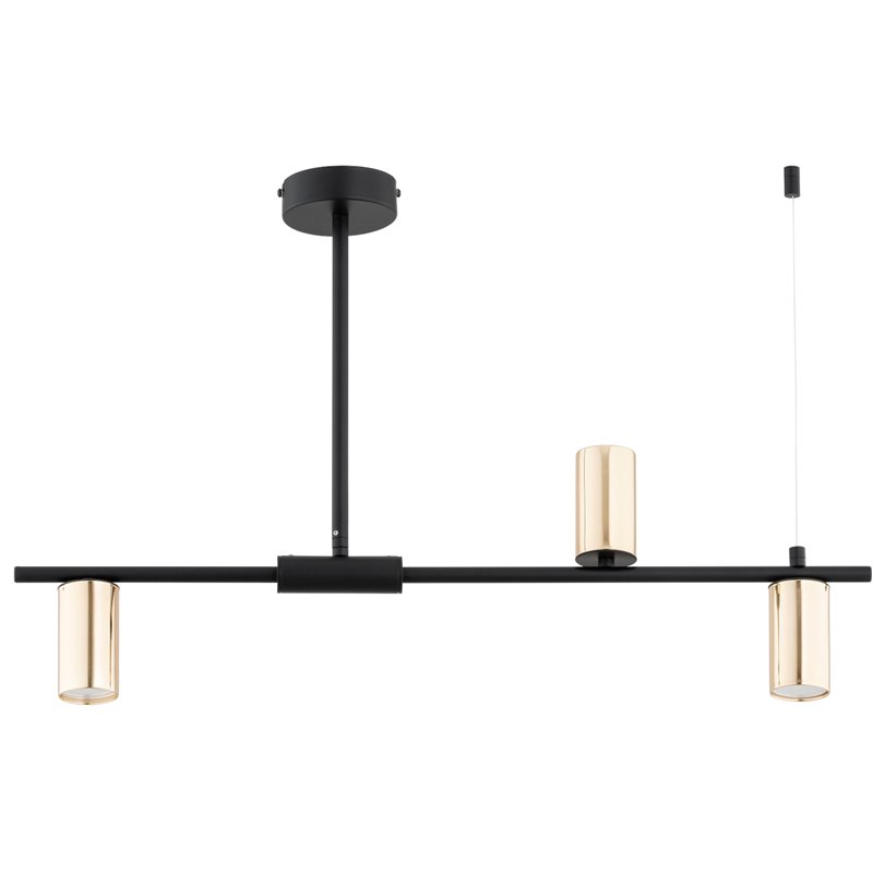 URANOS CZARNA 5xGU10 Alfa Lampa Sufitowa URANOS CZARNA 5xGU10 Alfa Lampa Sufitowa