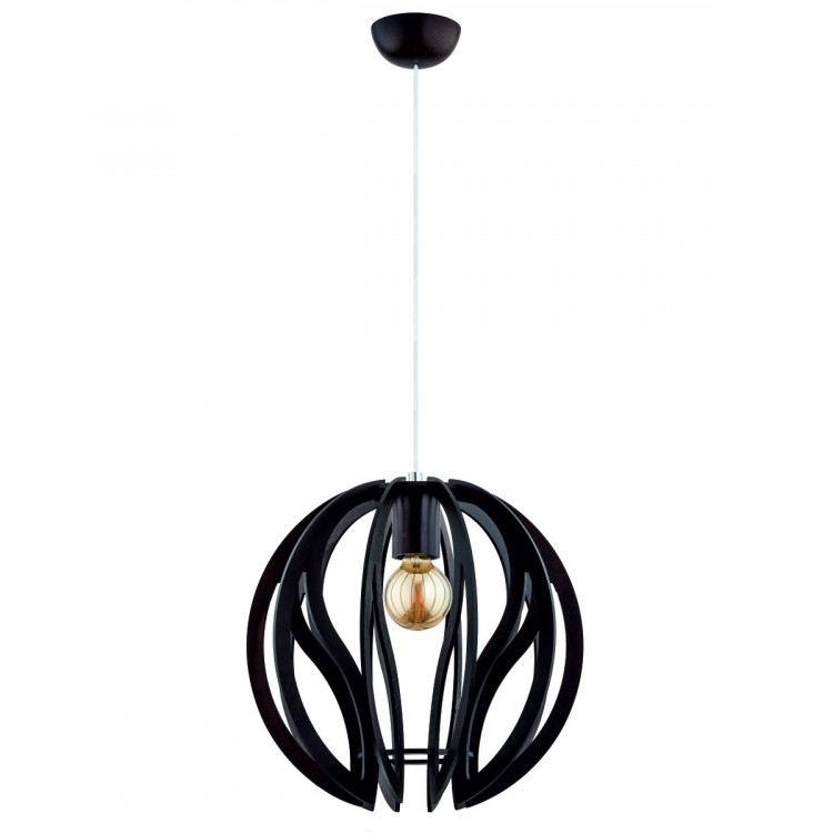 BLADE DREWNIANA 1xE27 Alfa Lampa Wisząca 60725