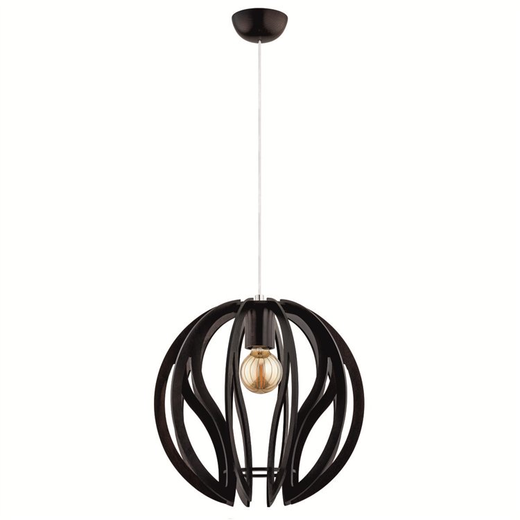 BLADE DREWNIANA 1xE27 Alfa Lampa Wisząca