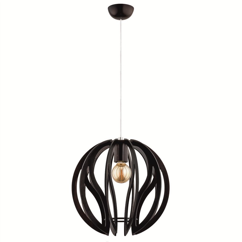 BLADE DREWNIANA 1xE27 Alfa Lampa Wisząca BLADE DREWNIANA 1xE27 Alfa Lampa Wisząca
