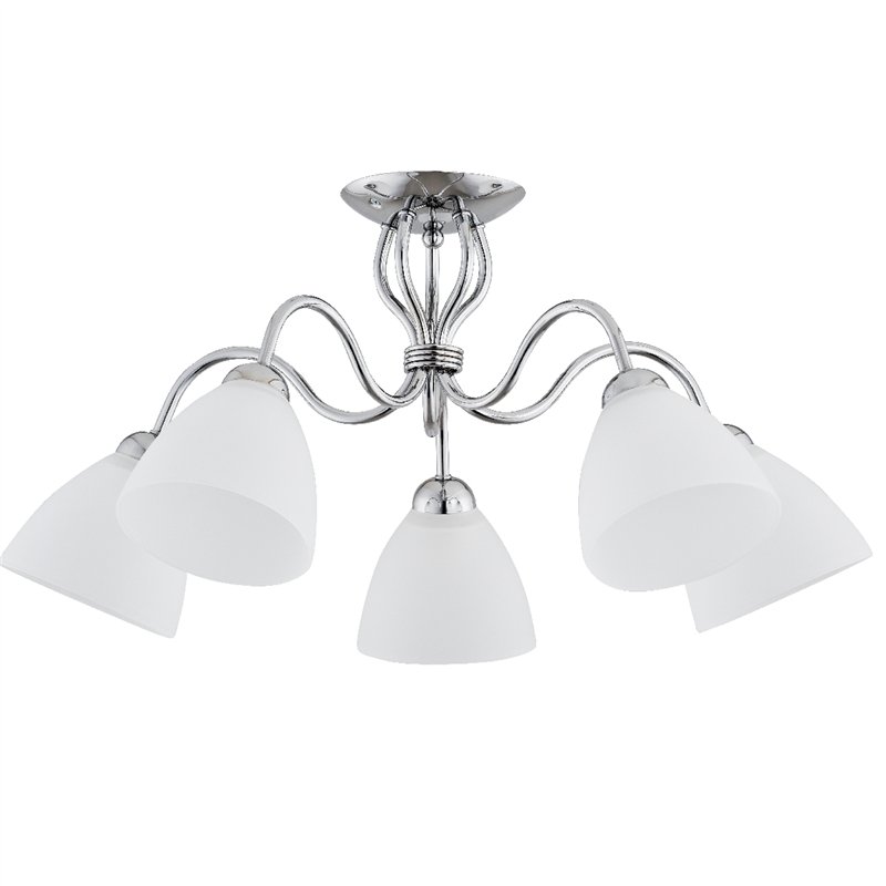 ARIEL CHROM 5xE27 Alfa Lampa Sufitowa ARIEL CHROM 5xE27 Alfa Lampa Sufitowa
