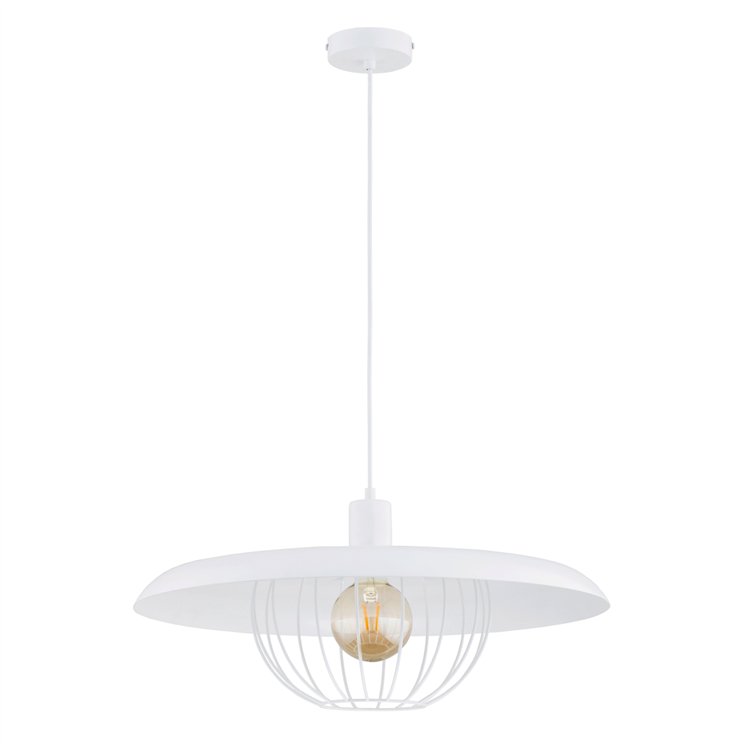 GIGIA BIAŁA 1xE27 Alfa Lampa Wisząca