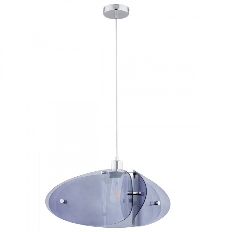 KELIS GRAFITOWA 1xE27 Alfa Lampa Wisząca 61308