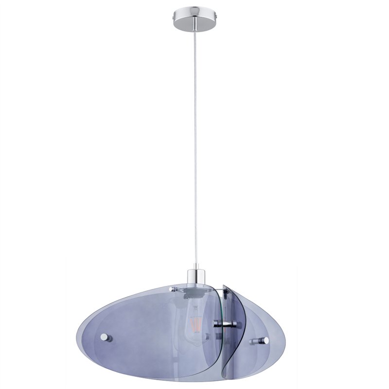KELIS GRAFITOWA 1xE27 Alfa Lampa Wisząca KELIS GRAFITOWA 1xE27 Alfa Lampa Wisząca