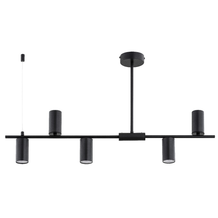 URANOS CZARNA 5xGU10 Alfa Lampa Sufitowa 63315